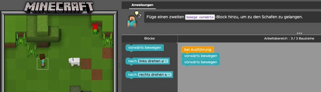 code.org minecraft
